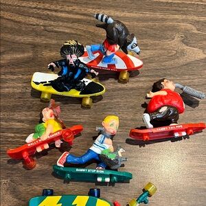Vintage Skateboard Smack-ups Action Figure Bundle